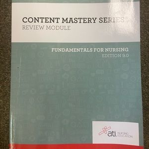 ATI Book: Fundamentals for Nursing